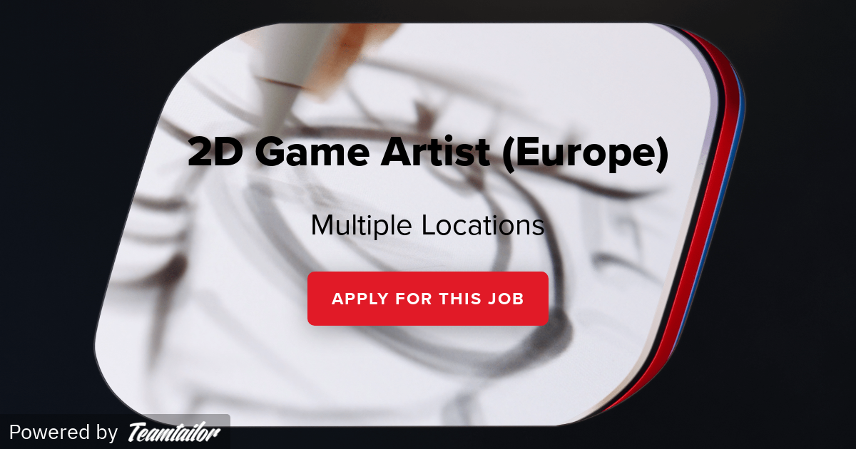 2D Game Artist Play'n GO
