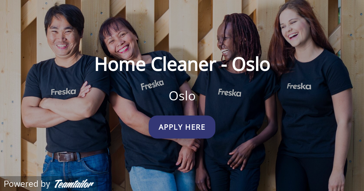 Home Cleaner Oslo Freska