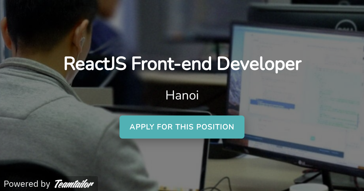ReactJS Front-end Developer - Your.Rentals Jasa Frontend Developer React