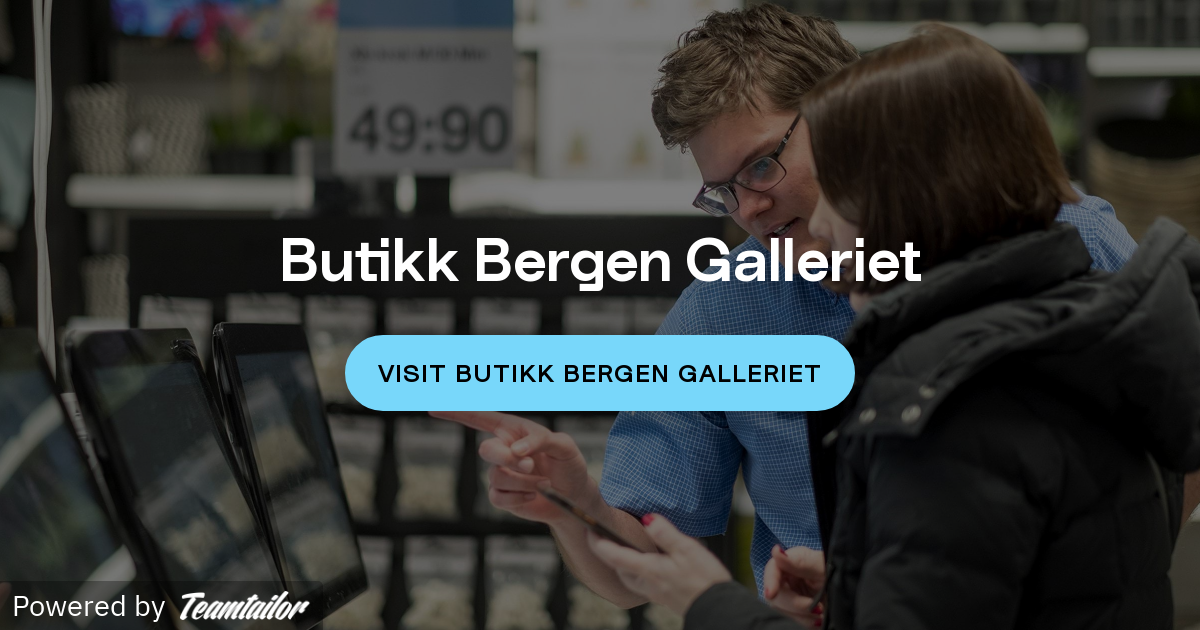 Butikk Bergen Galleriet Clas Ohlson