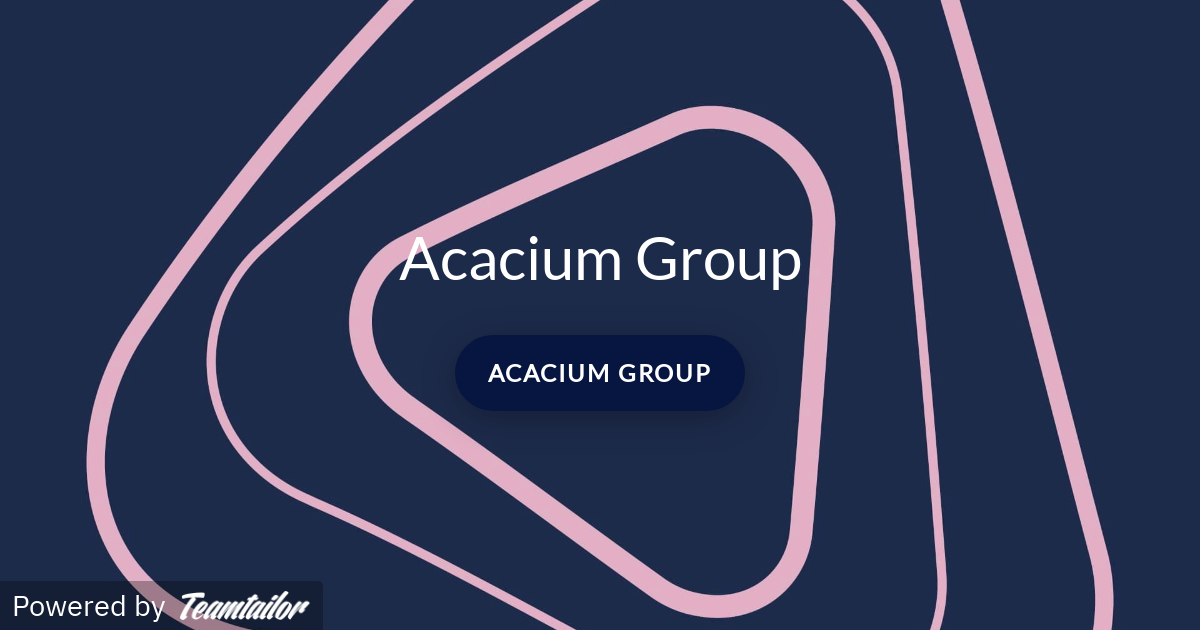 Work with us Acacium Group