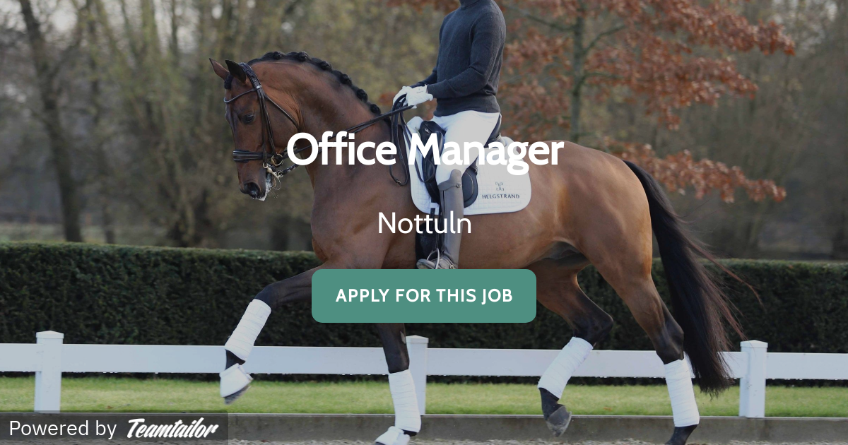 Office Manager Global Equestrian Group
