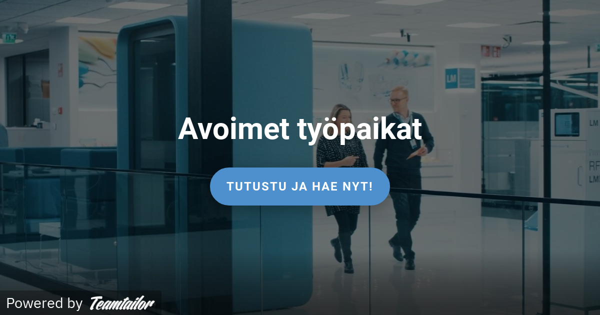 Töihin meille LMInstruments Oy