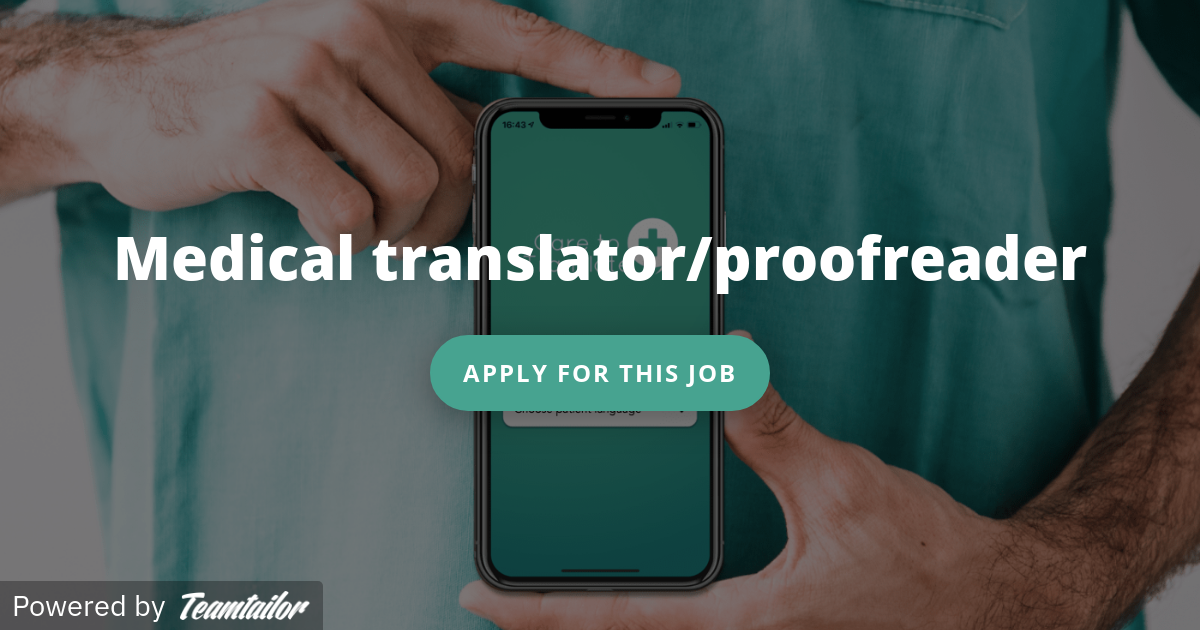 Medical translator/proofreader Care to Translate