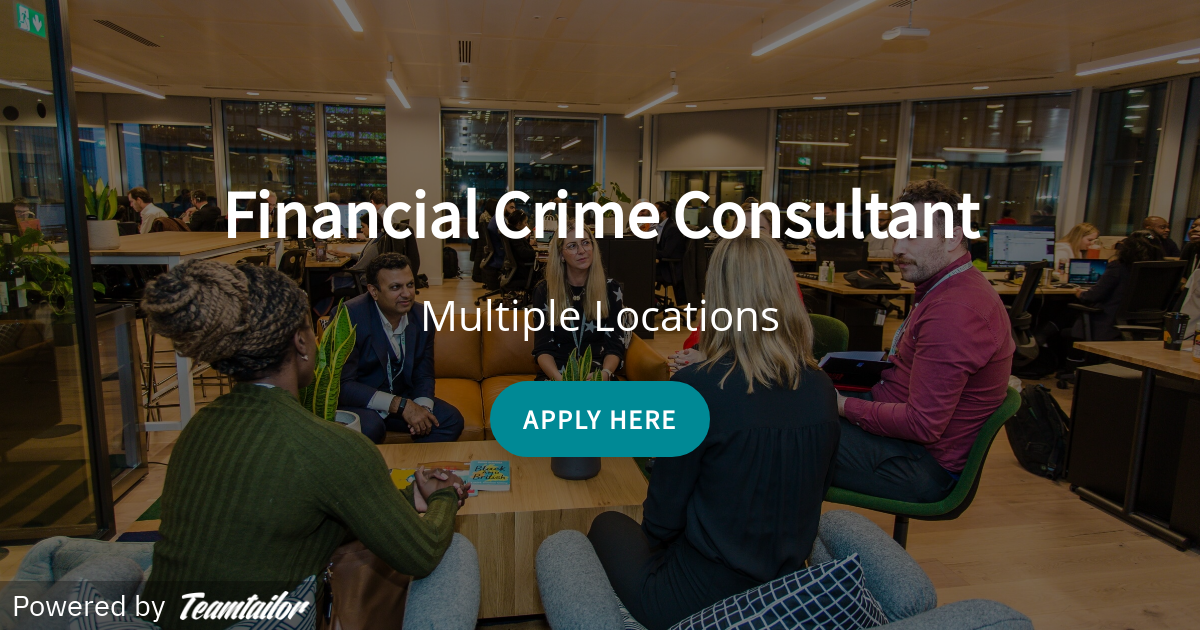 Financial Crime Consultant Plenitude Consulting
