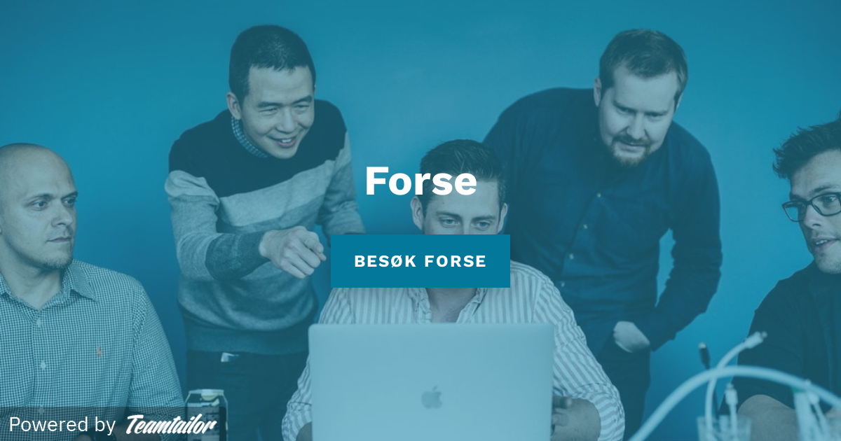 Forse - Karriere - .NET utvikler - Mobil utvikler - Forse