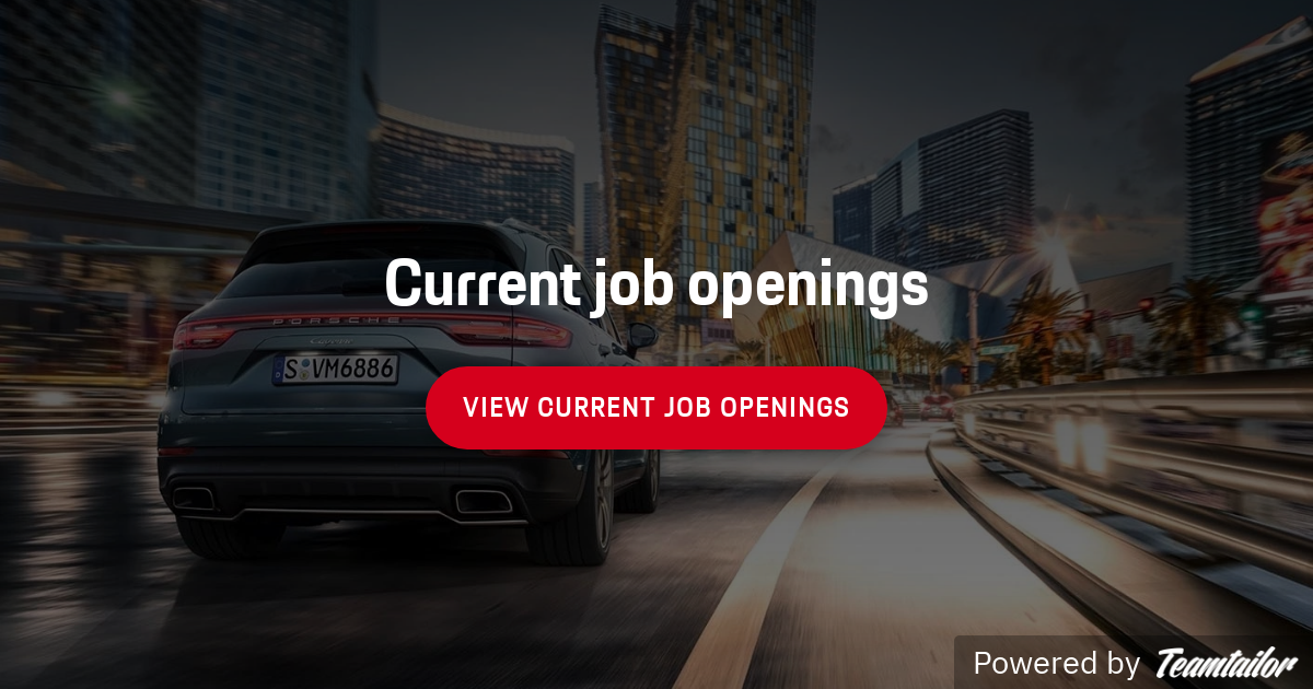 Jobs list Porsche