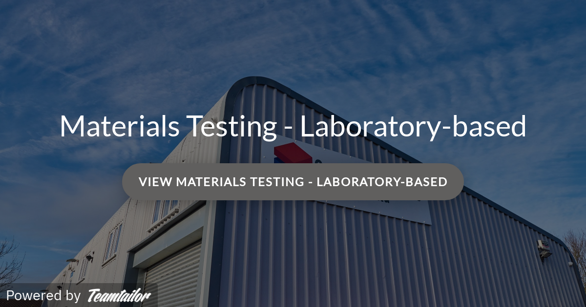 Materials Testing Laboratory Construction Testing Solutions