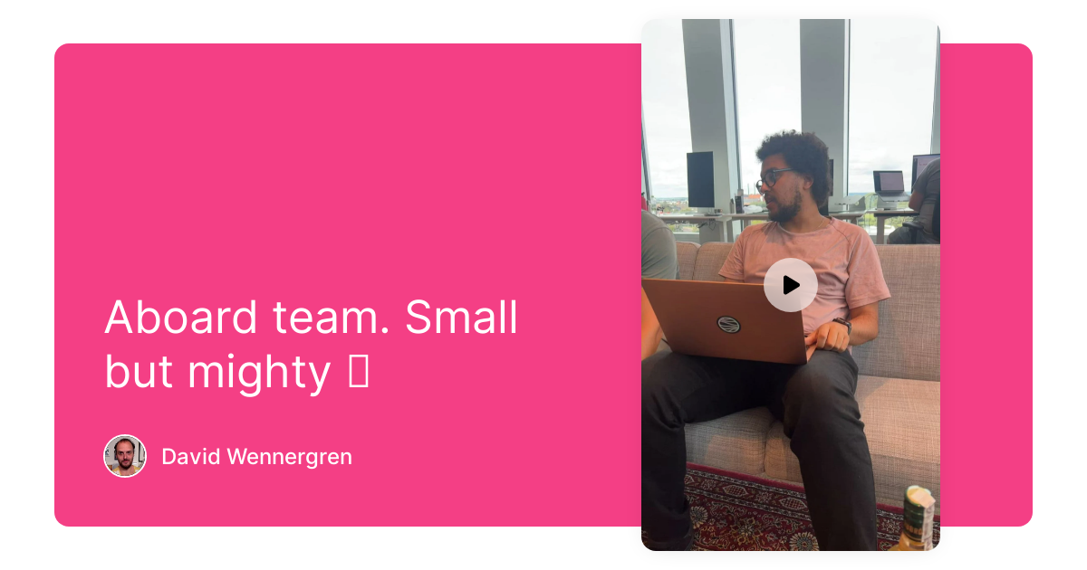 Aboard Team Small But Mighty Team Stories Teamtailor