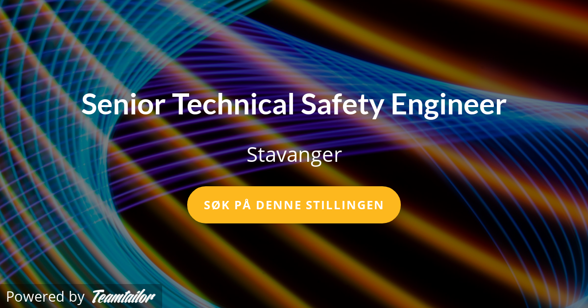 Senior Technical Safety Engineer Akkodis Norway AS