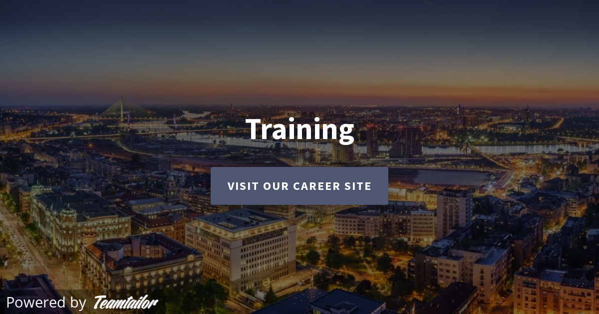 Training - MDPI Serbia