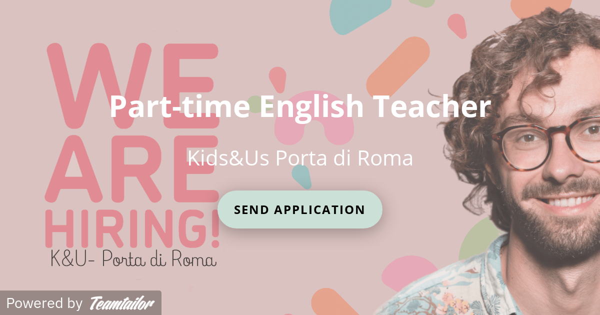 Parttime English Teacher Kids&Us