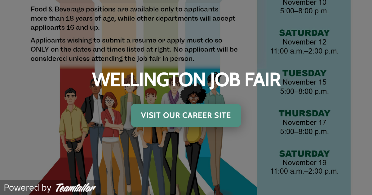 WELLINGTON JOB FAIR Global Equestrian Group