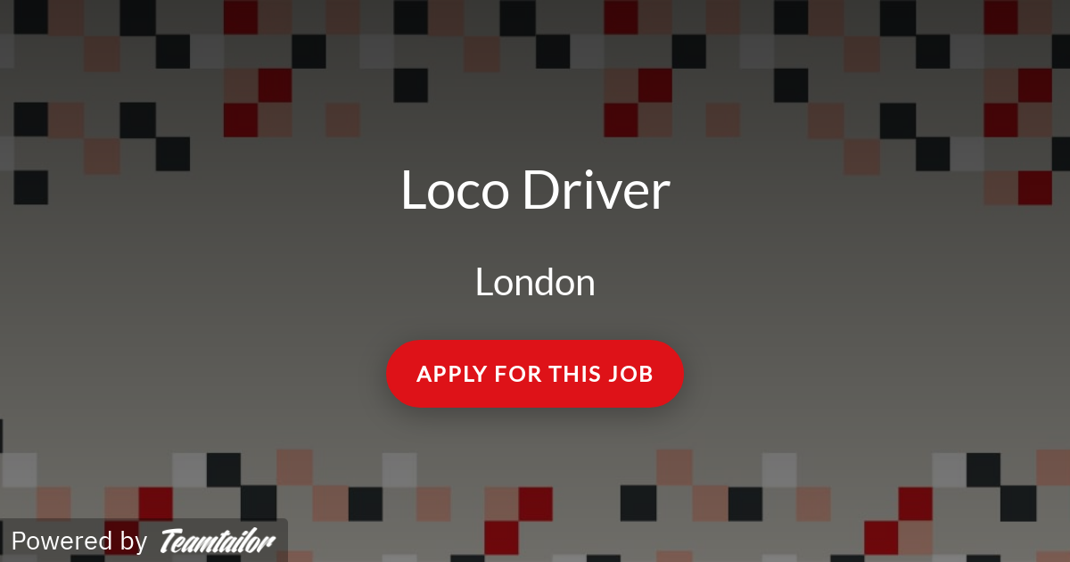 Loco Driver Joseph Gallagher Limited