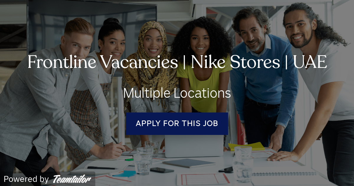 nike town vacancies