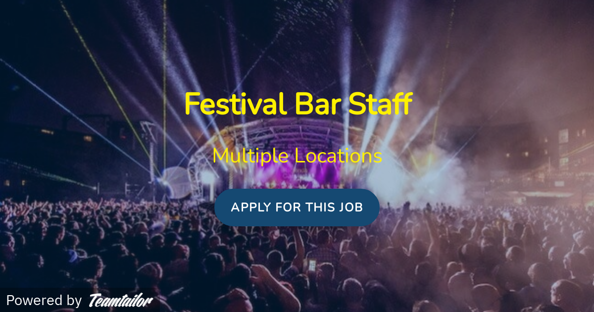 Festival Bar Staff Mint People