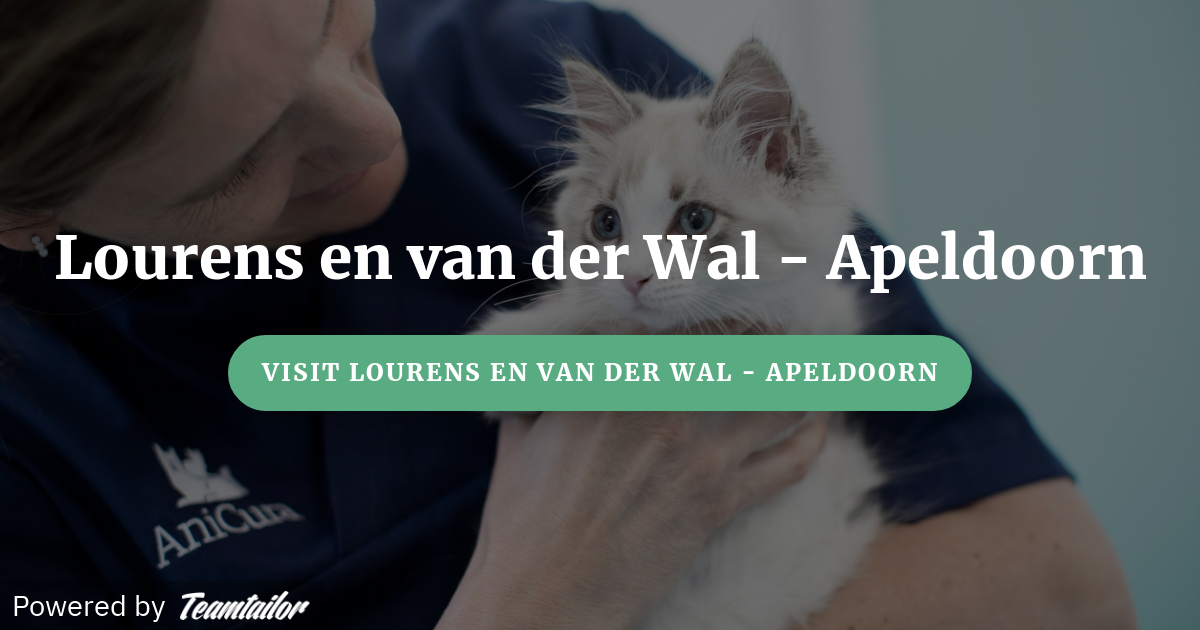 Apeldoorn Lourens en van der Wal AniCura Nederland