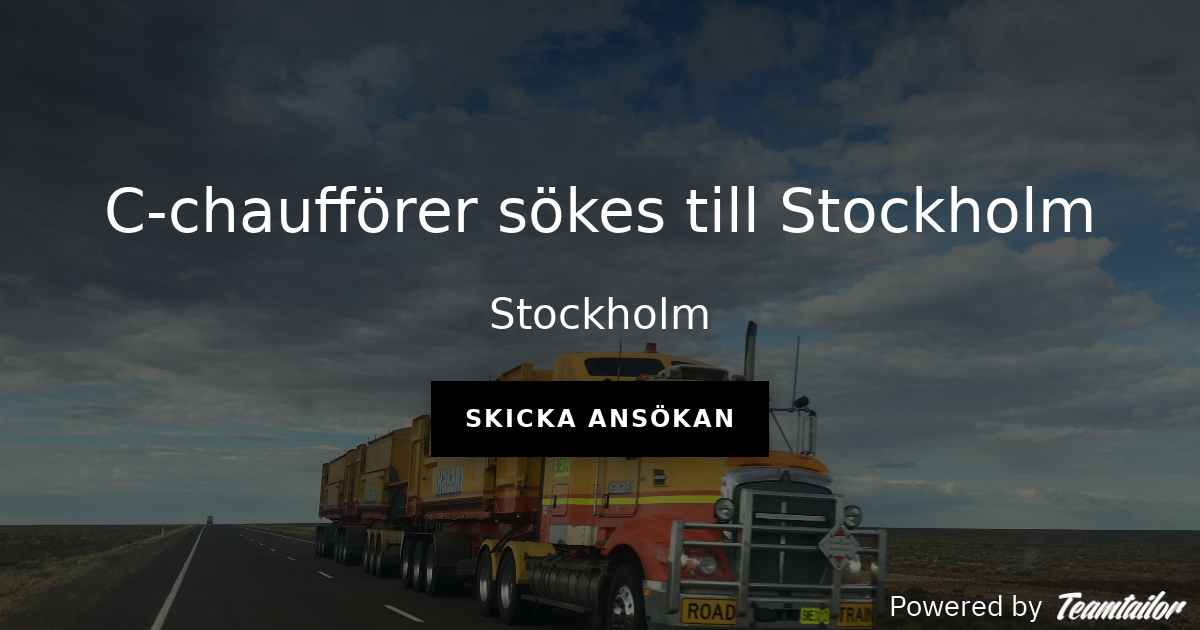 c körkort stockholm c körkort stockholm