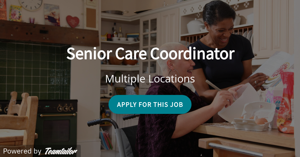 Senior Care Coordinator Right at Home Croydon