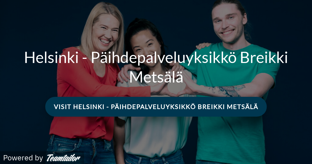 Helsinki Breikki Metsälä Diakonissalaitos & Rinnekodit