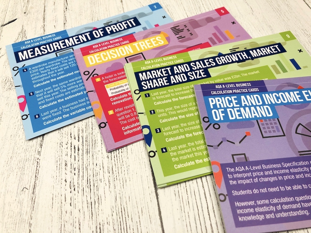 Aqa A Level Business Calculation Practice Cards Business Tutor2u Aqa A Level Business Calculation Practice Cards Business Tutor2u