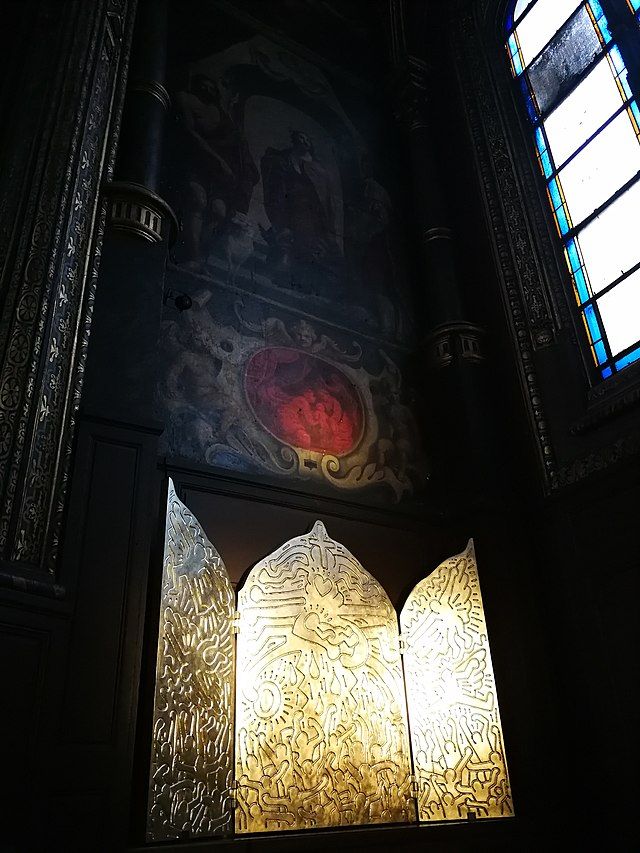 Altarpiece: The life of Christ (1990) - Keith Haring 