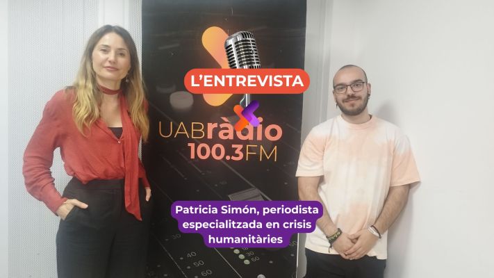 Patricia Simón, periodista especialitzada en crisis humanitàries | L'Entrevista