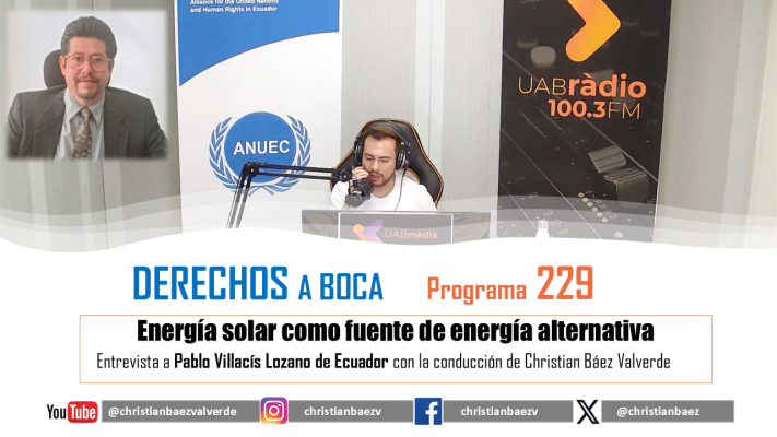 Programa 229: Energía solar como fuente de energía alternativa