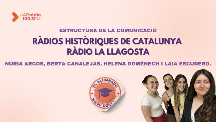Ràdios històriques de Catalunya: Ràdio La Llagosta / El alumnado hace cosas