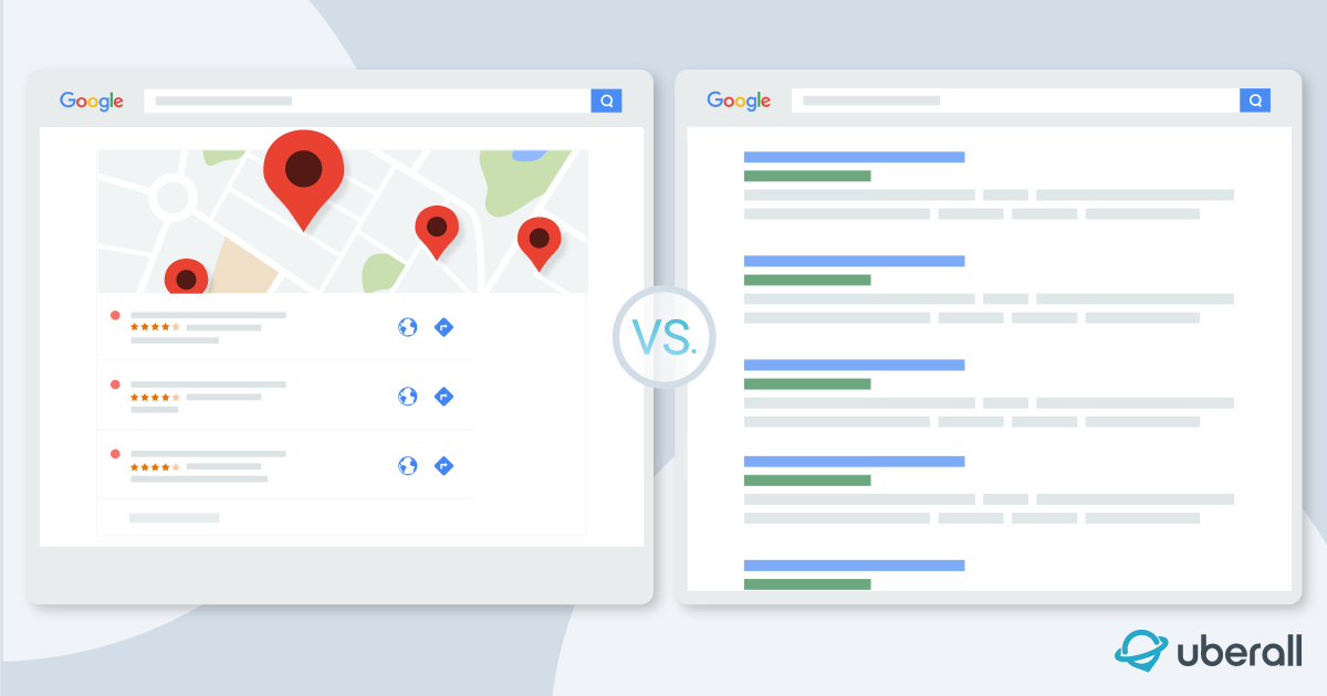 organic seo and local seo: what's the difference organic seo vs local seo