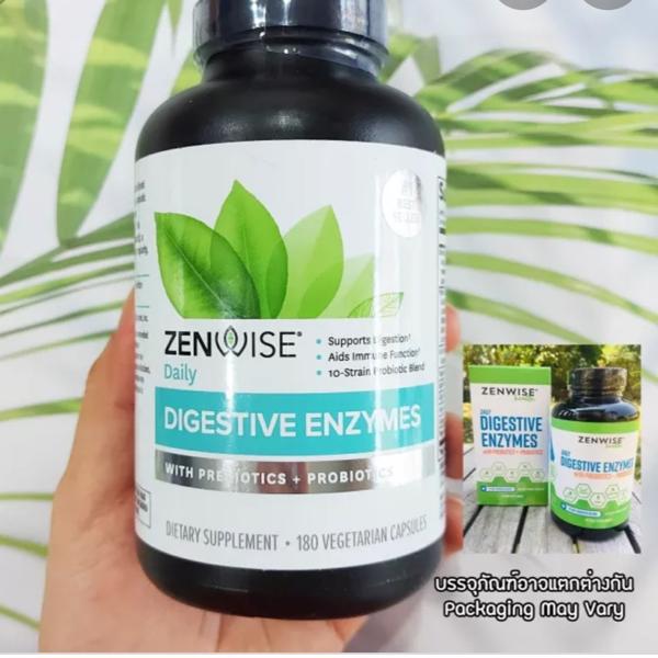 Page 1 Reviews Zenwise Health Daily Digestive Enzymes With Prebiotics Probiotics 180 Vegetable Capsules Iherb