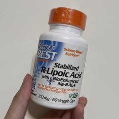 Doctor's Best, 安定化R-リポ酸、BioEnhanced(バイオエンハンスド)Na Doctor's Best, 安定化R-リポ酸、BioEnhanced(バイオエンハンスド)Na