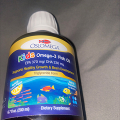 iHerb - Norwegian Kids Omega-3 Fish Oil, Natural Lemon Flavor, 6.7 fl ...