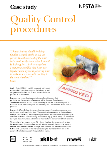 quality control procedures case study