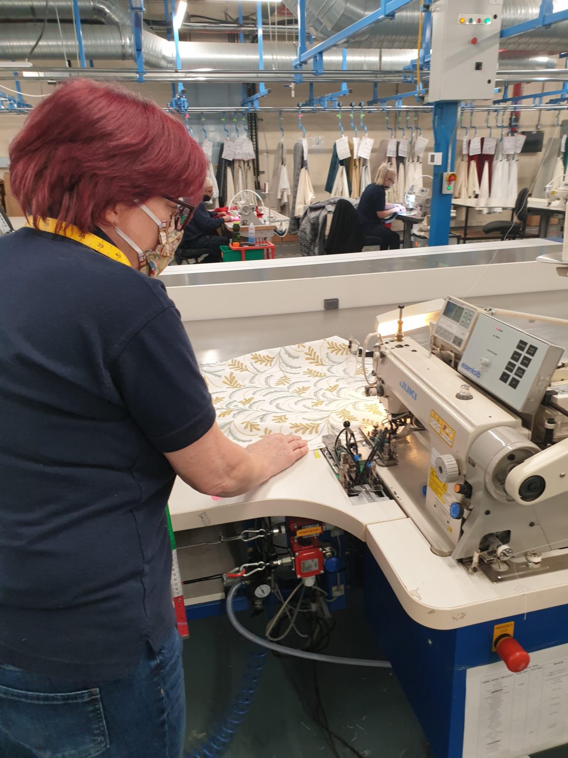 Herbert Parkinson partners complete new sewing machinist apprenticeship