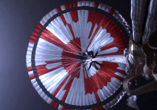 Heathcoat fabrics mars2020_perseverance_decelair_deploy