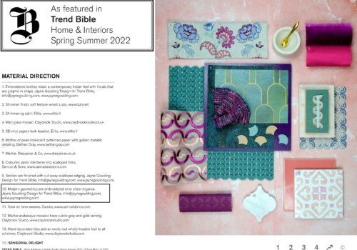 Jayne Goulding Trend Bible