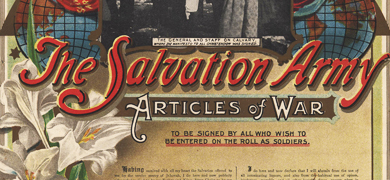 The Salvation Army articles of war - year dated 1910