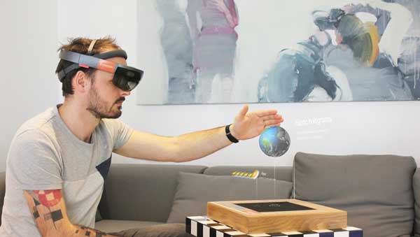 SIGGRAPH 2017 Immersion and Ultrahaptics haptics hologram