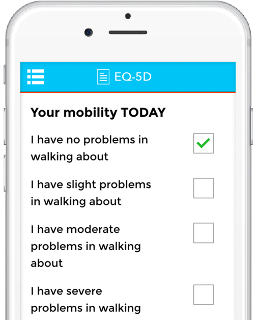 <p>Clinically valid eCOA / ePRO questionnaires and ethics / IRB approved e-consent</p>