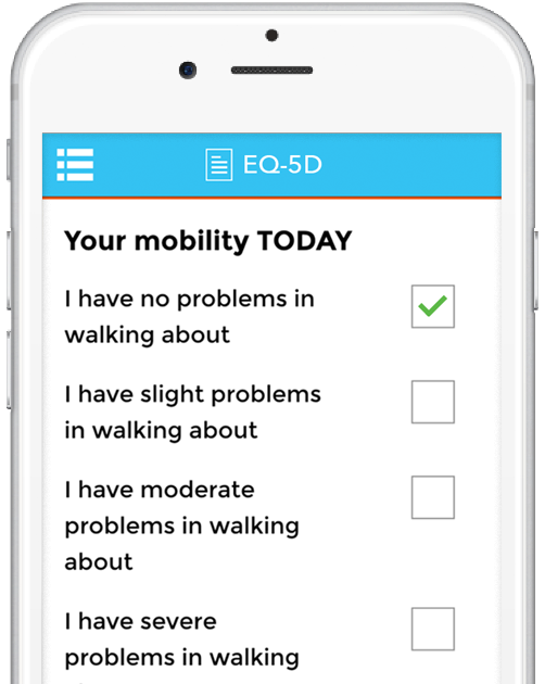 <p>Clinically valid eCOA / ePRO questionnaires and ethics / IRB approved e-consent</p>