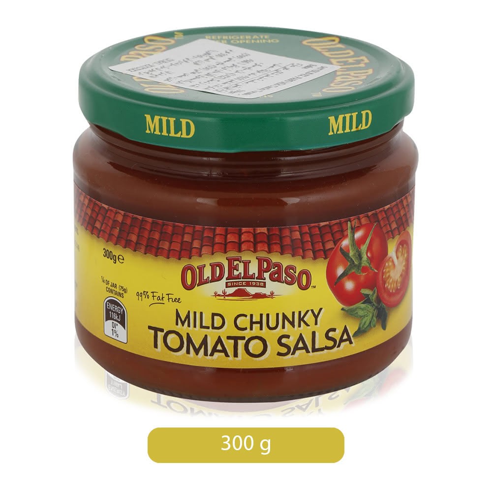 Old El Paso Mild Chunky Tomato Salsa Dip 300 G Unioncoop