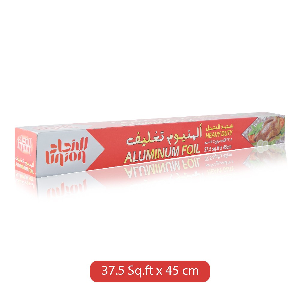 Union Heavy Duty Aluminum Foil 37 5 Sq Ft Union Heavy Duty Aluminum Foil 37 5 Sq Ft