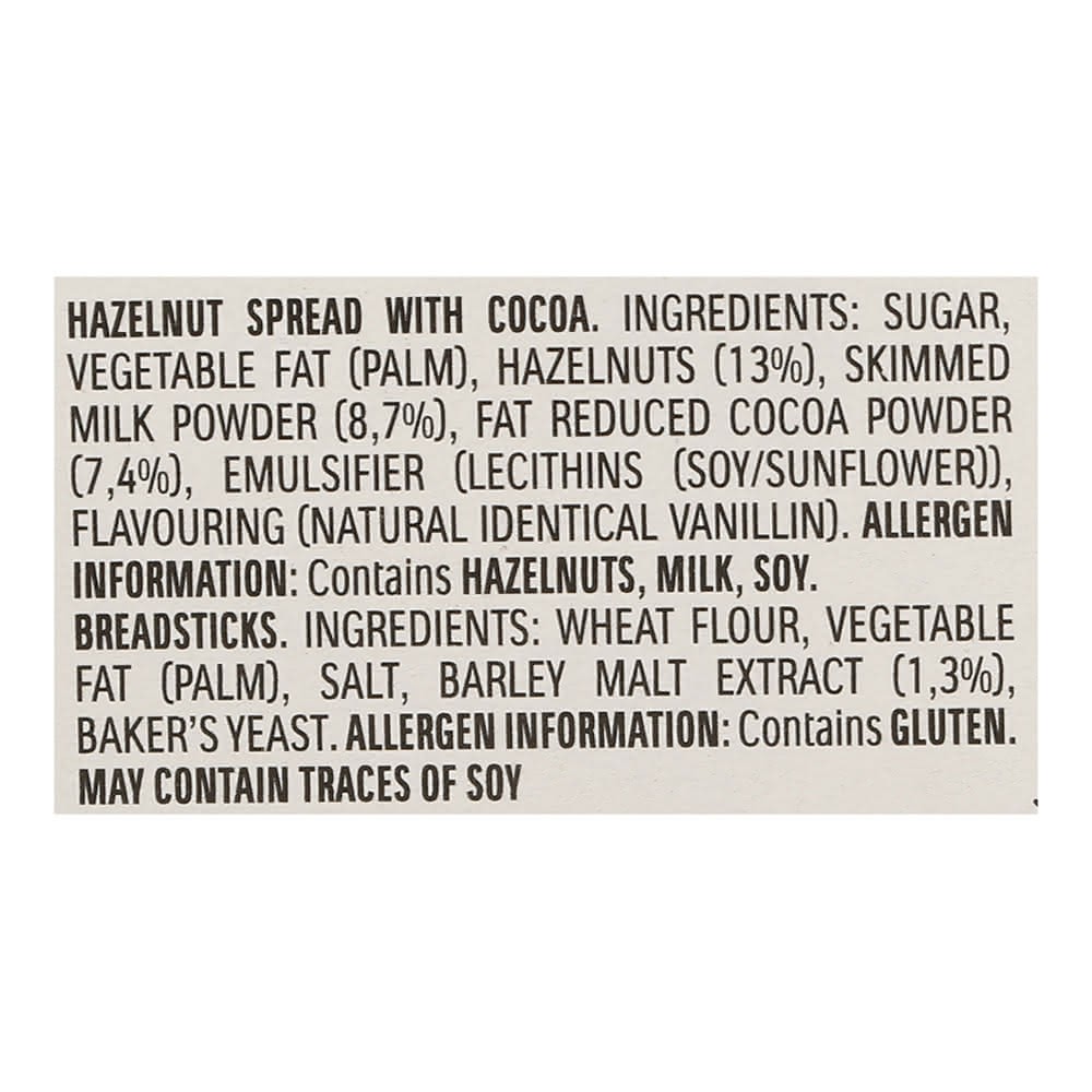 Ferrero Nutella Hazelnut Spread With Breadstick 52 G