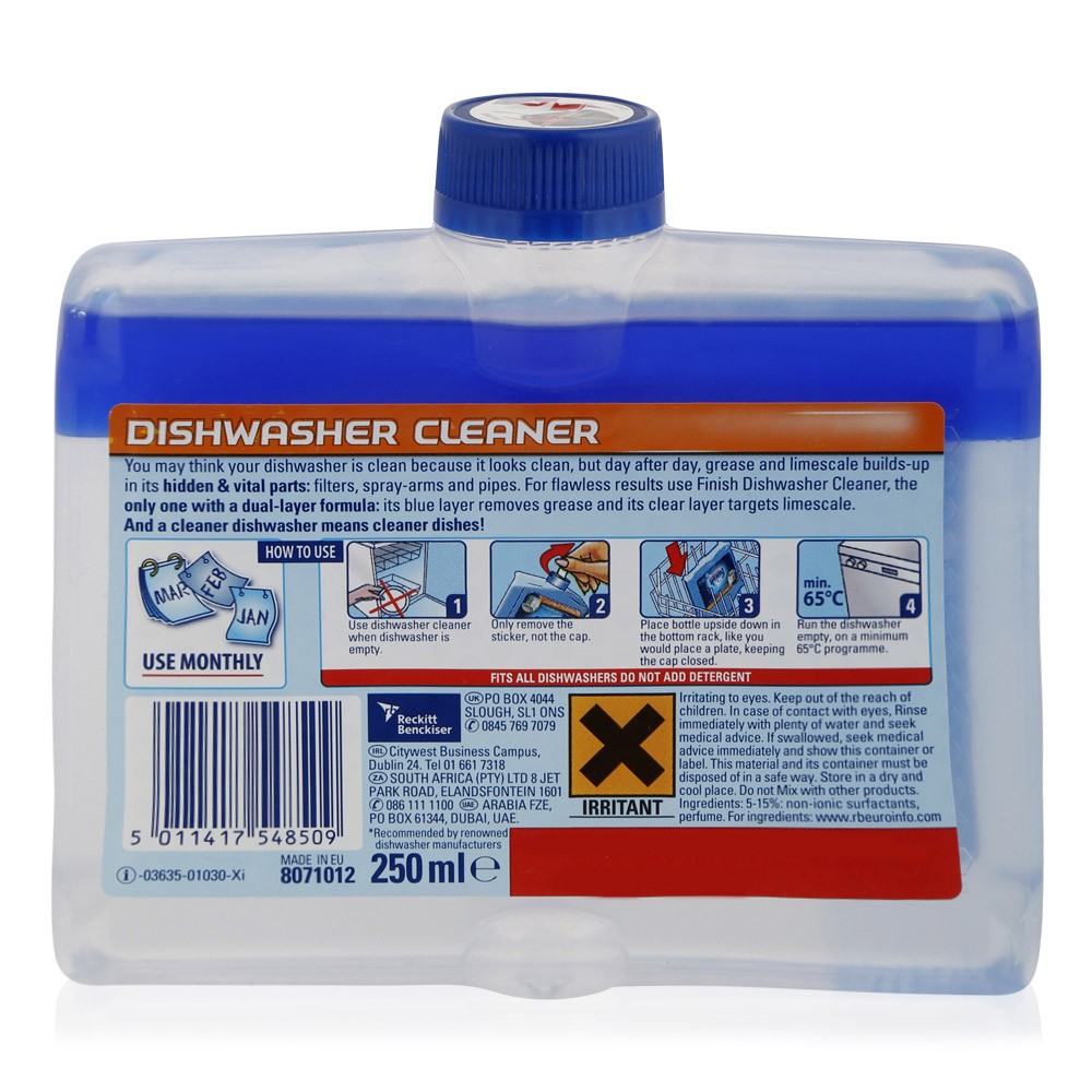 dishwasher deep cleaner finish
