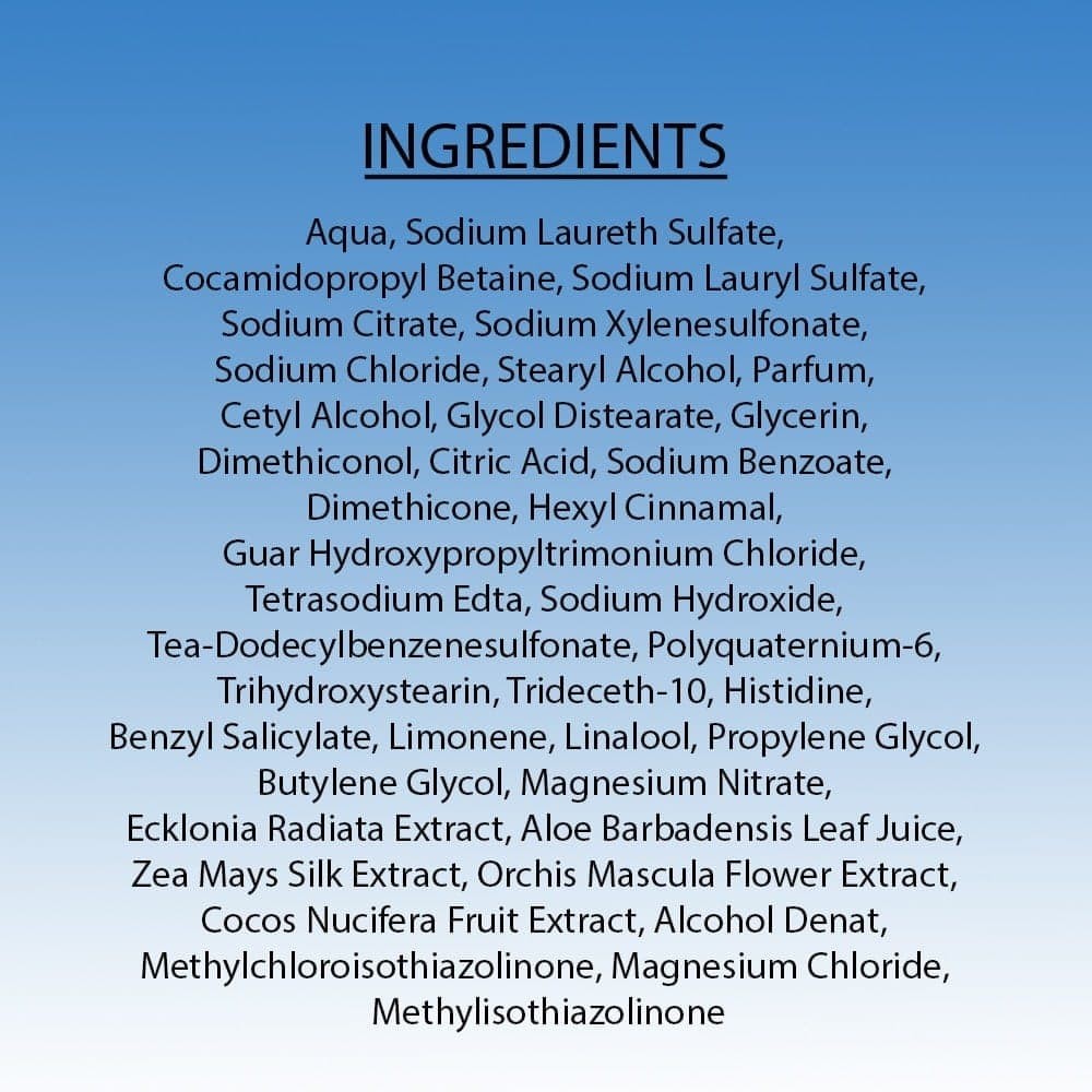 Herbal Essences Coconut Milk Shampoo Ingredients