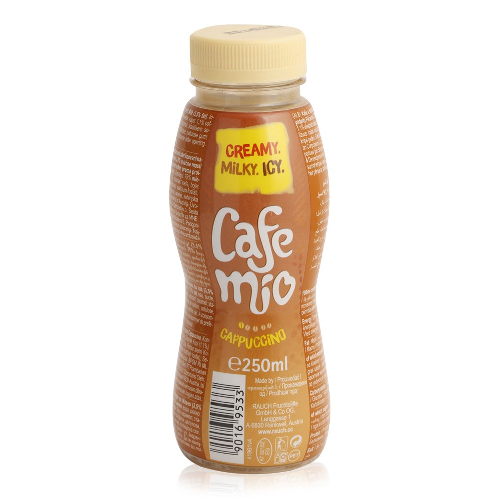 Rauch Cafemio Cappuccino Coffee Drink With Milk 250 Ml Unioncoop