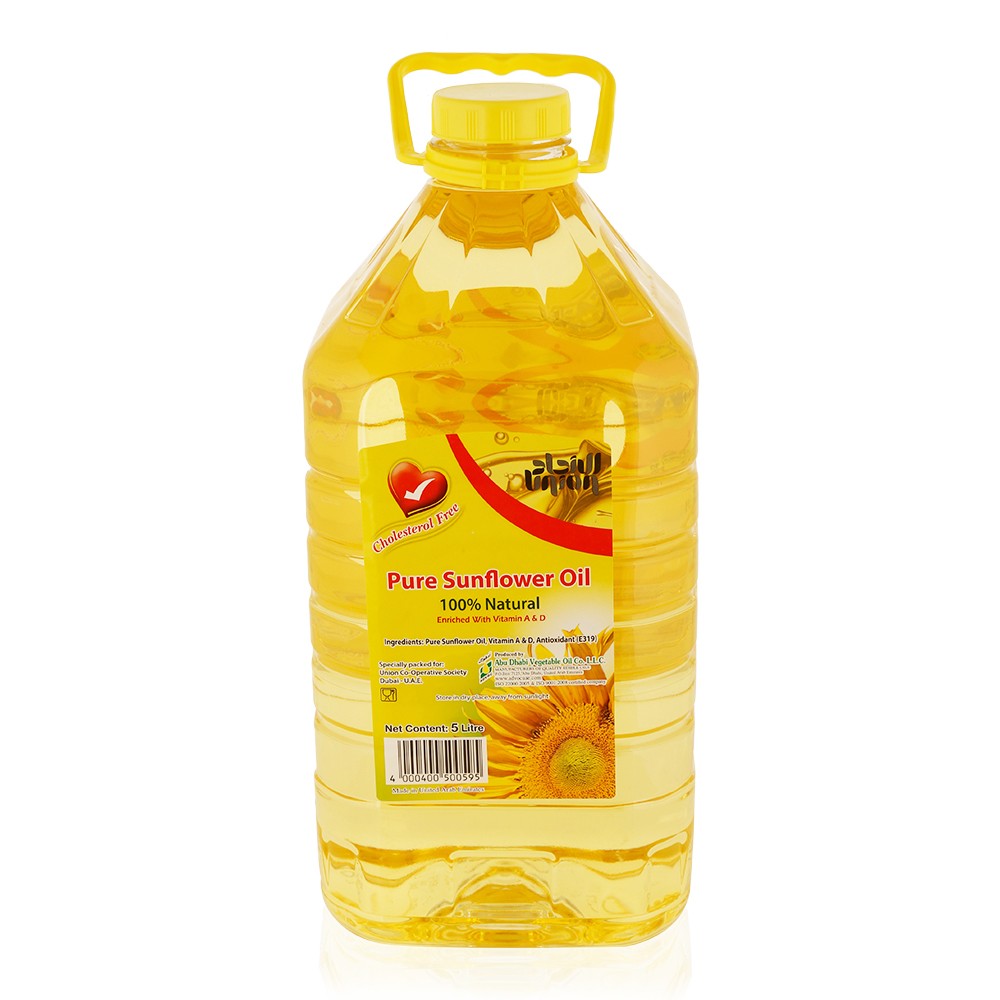 Union Pure Sunflower Oil - 5 Litre