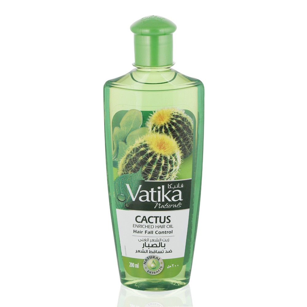 Vatika Natural Cactus Hair Fall Control Enriched Hair Oil 200 Ml