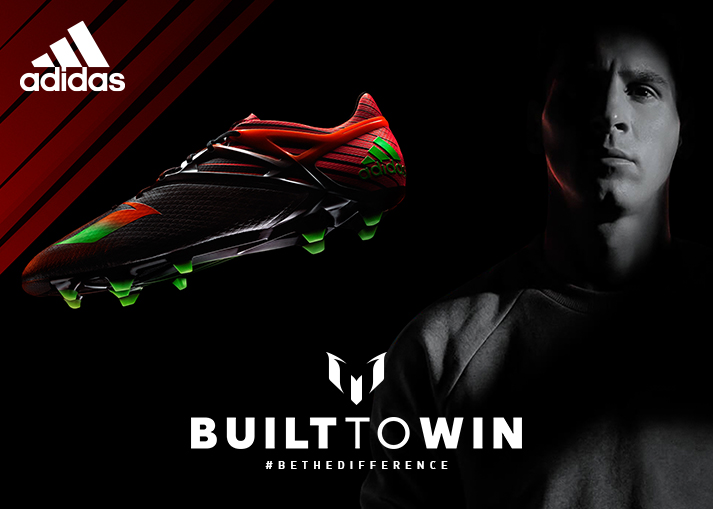 adidas Messi15 BlackGreenRed Bethedifference